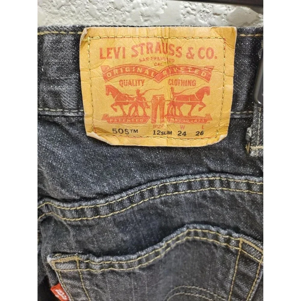 Levi's Men's Black Straight-Leg Jeans